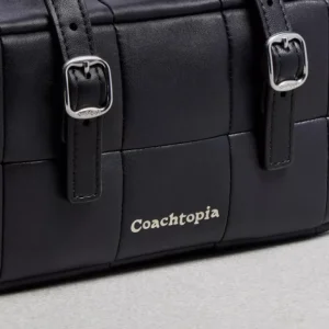 Alter/Ego Mini-Satchel aus Upcrafted-Leder mit Umhängeriemen und Schachbrettmuster*COACH Sale