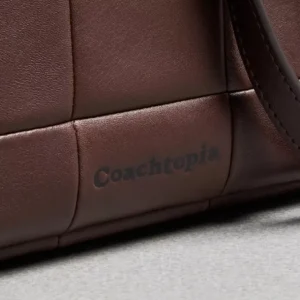 Alter/Ego Satchel aus Upcrafted-Leder im Schachbrettmuster*COACH Hot