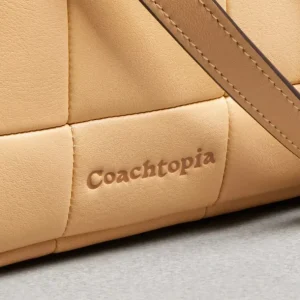 Alter/Ego Satchel aus Upcrafted-Leder im Schachbrettmuster*COACH New