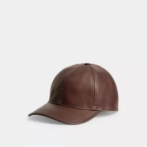 Baseballkappe aus Leder*COACH Discount