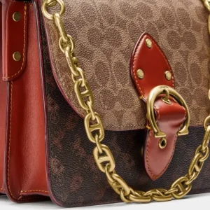 Beat Schultertasche Aus Charakteristischem Canvas Mit Pferdekutschenprint*COACH Shop