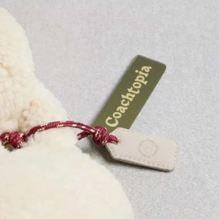 topia Loop Fuzzy Heart Tasche aus recyceltem Polyester*COACH Fashion