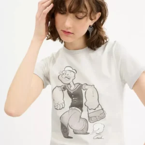  X Popeye Ringer-T-Shirt*COACH Online