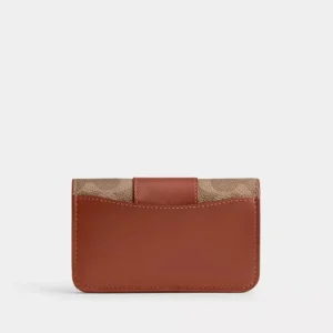 Essential Schmales Kartenetui Aus Signature Canvas*COACH Online