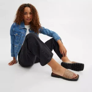 Florence Sandale Aus Signature Canvas*COACH New