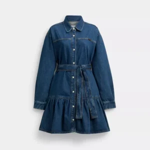 Hemdkleid aus Denim*COACH Shop
