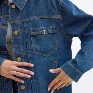 Heritage-C-Trucker-Jacke aus Denim*COACH Shop