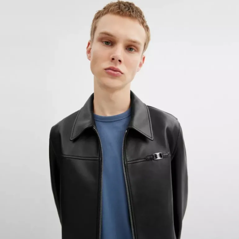 Leichte Lederjacke mit Heritage C*COACH Best