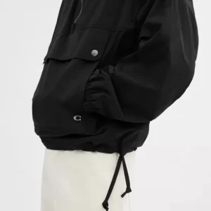 Pulloverjacke Mit Halbem Reißverschluss*COACH Best Sale