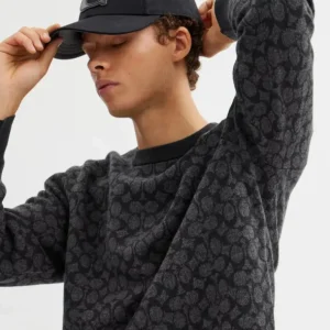 Signature-Pullover mit Rundhalsausschnitt*COACH Flash Sale