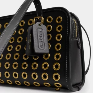 Swing Tasche mit Reißverschluss und Metallösen*COACH Shop