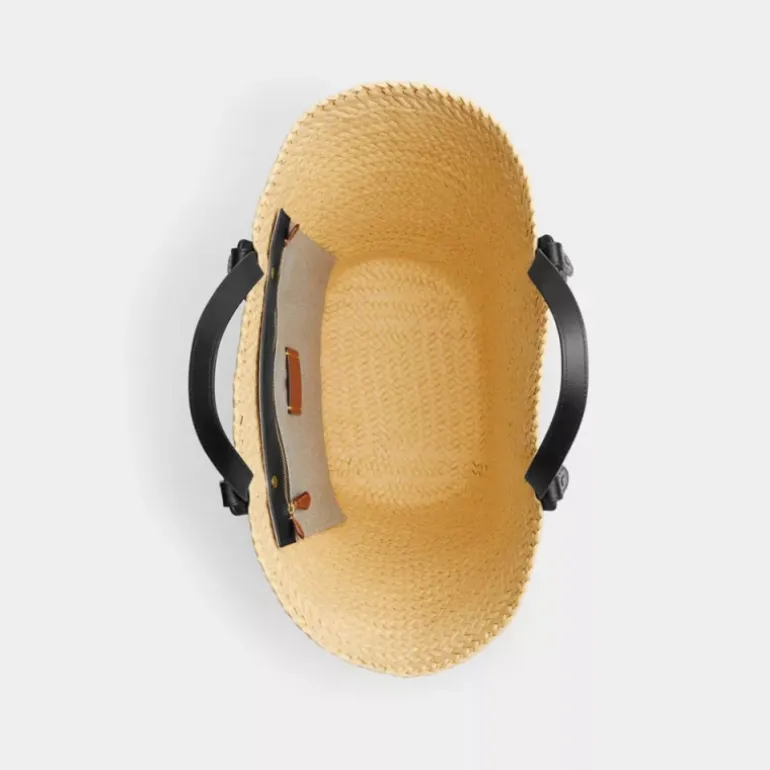 Tote Tasche Aus Stroh*COACH Sale