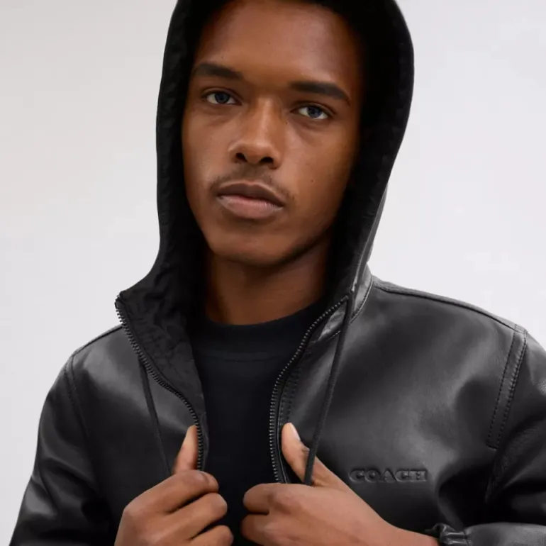 Wende-Ledertrainingsjacke*COACH Clearance