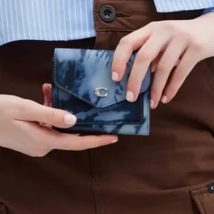 Wyn Kleines Portemonnaie Mit Batikprint*COACH Sale